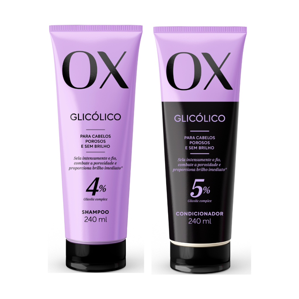 Kit Ox Glicólico Shampoo + Condicionador 240ml