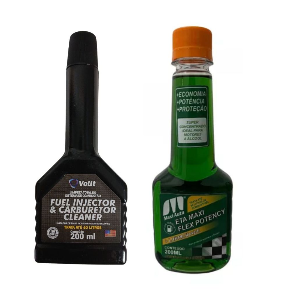 2 Aditivo De Combustível Etanol E Limpa Bico 200ml em Oferta na Shopee
