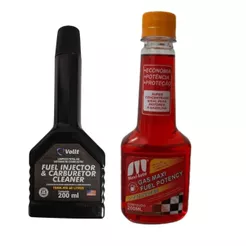 2 Aditivo De Combustível Gasolina E Limpa Bico 200ml
