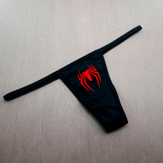 Calcinha Homem Aranha Fio Dental Spider-Man Estampa Quadrinhos Comics Marvel Super Heróis Spider Man em Oferta na Shopee