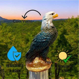 Gavião Águia de Gesso Espanta Pombo e Decoração Casa e Jardim Telhado em Oferta na Shopee