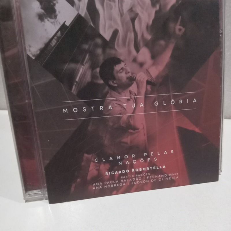 CD RICARDO ROBORTELLA -MOSTRA TUA GLÓRIA EDIÇÃO LUXO C/ENCARTE COMPLETO