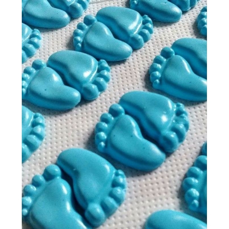 Pezinhos Mini de sabonete – 100 Unidades | Lembrancinha Chá de Bebê ou Maternidade em Oferta na Shopee