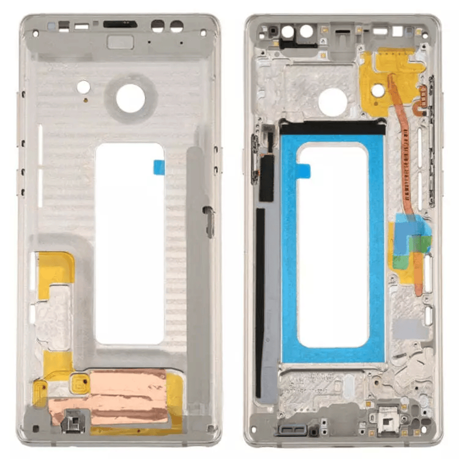 Aro Chassi Carcaça Compatível Galaxy Note 8 N950 Botões Laterais