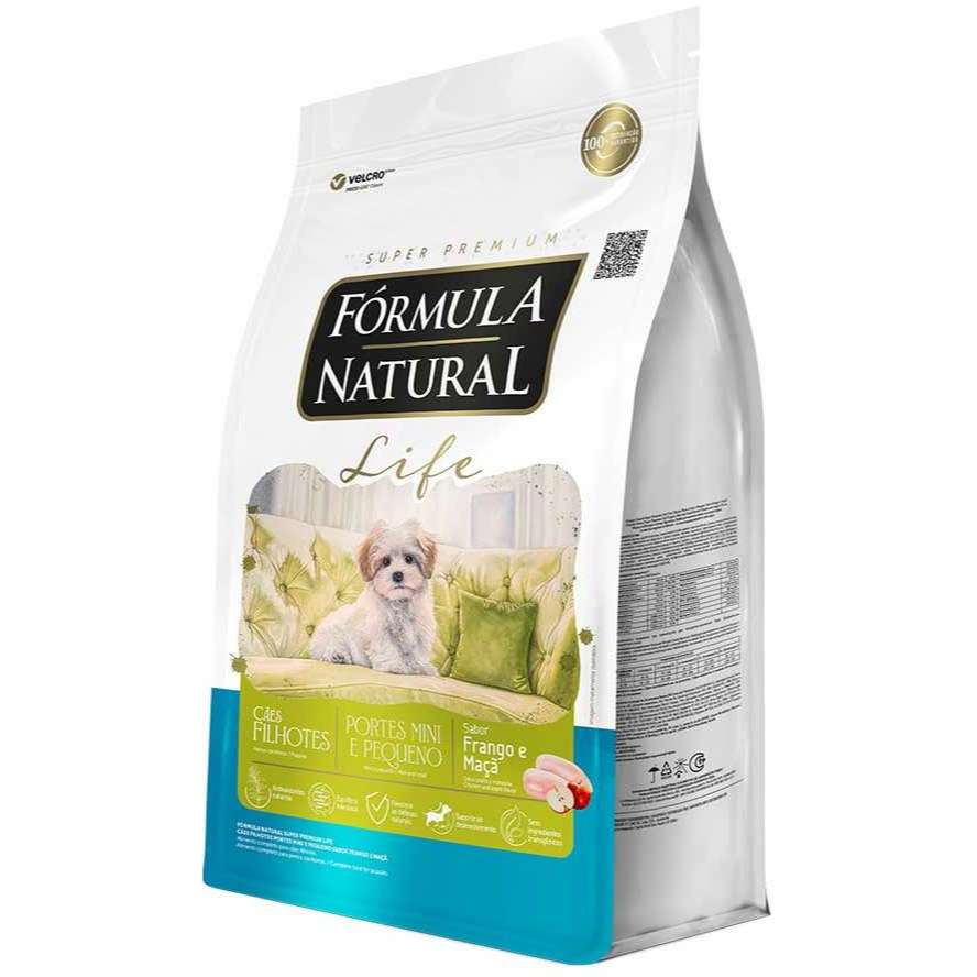 Ração Fórmula Natural Life 1 kg Super Premium para Cães Filhotes Raças Minis e Pequenas em Oferta na Shopee