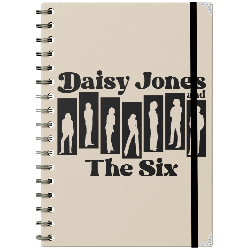 Caderno Capa Dura Planner Literário Daisy Jones and The Six Taylor Jenkins Reid