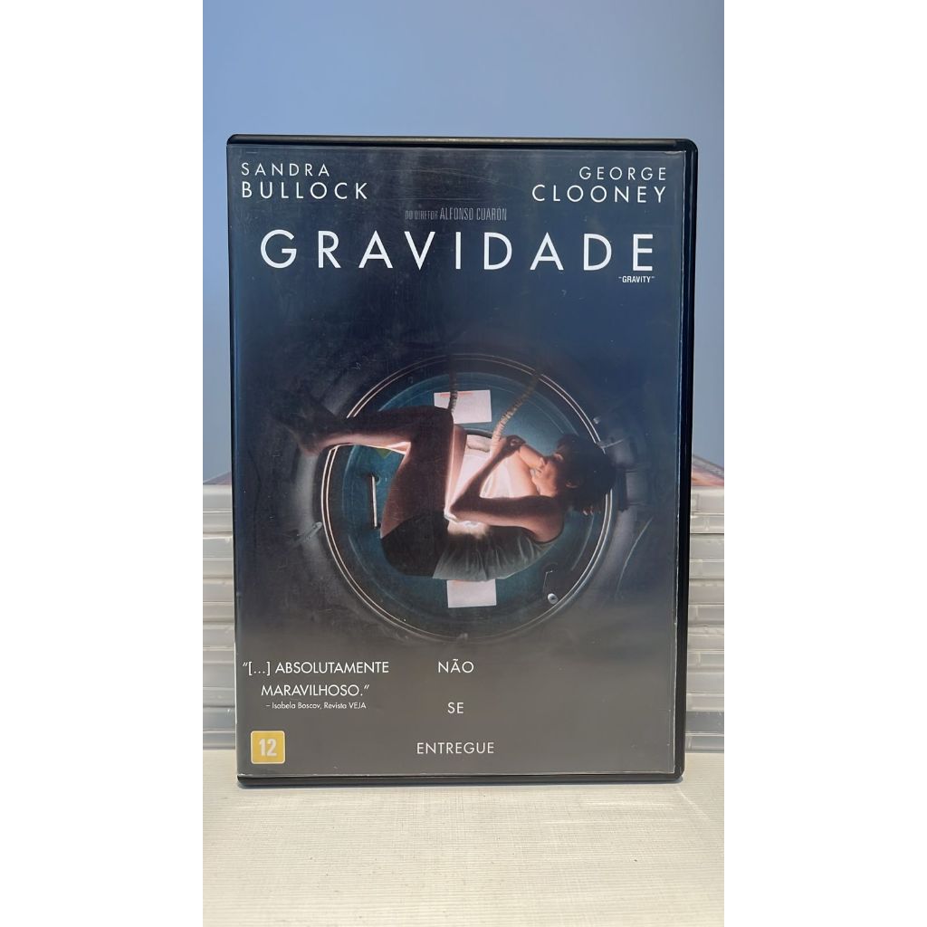 GRAVIDADE - Sandra Bullock George Clooney - DVD - Original