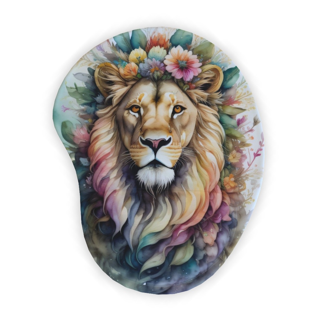 Mouse Pad com apoio - acessório informática computador, neopreme com emborrachado, estampas impressão digital