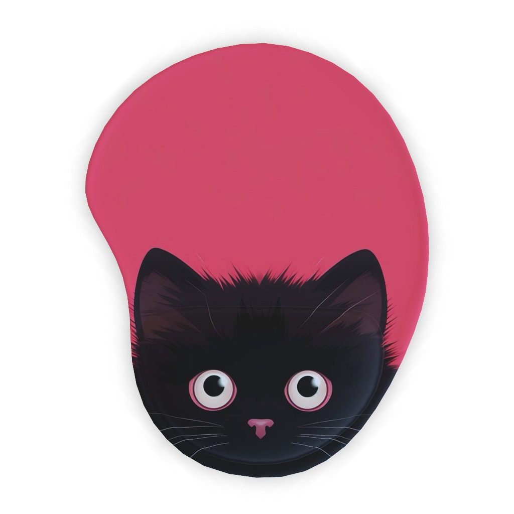 Mouse Pad com apoio - acessório informática computador, neopreme com emborrachado, estampas impressão digital