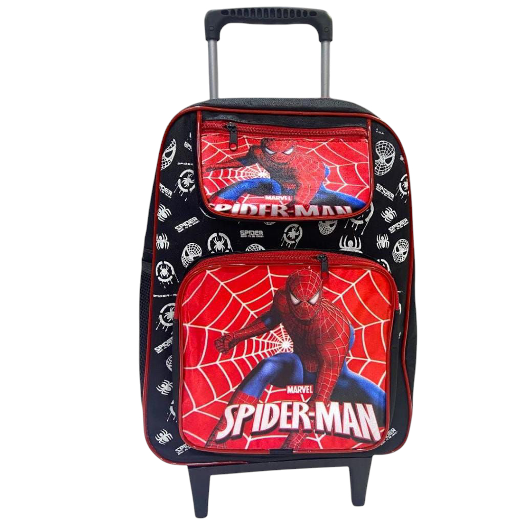 Mochila Escolar - 3 Bolsos - Rodinha - Menino - Menina em Oferta na Shopee