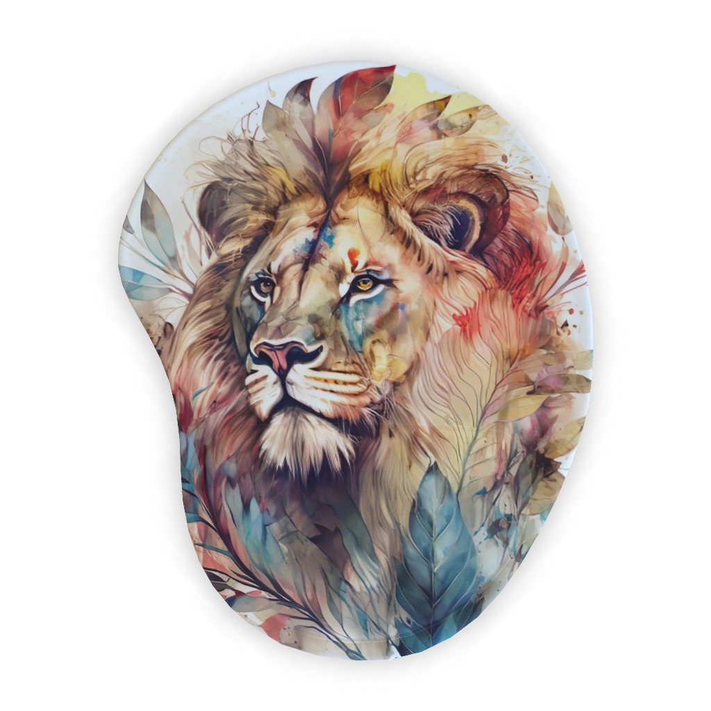 Mouse Pad com apoio - acessório informática computador, neopreme com emborrachado, estampas impressão digital