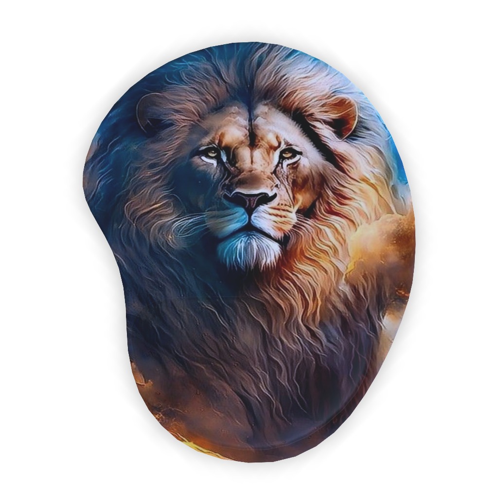 Mouse Pad com apoio - acessório informática computador, neopreme com emborrachado, estampas impressão digital