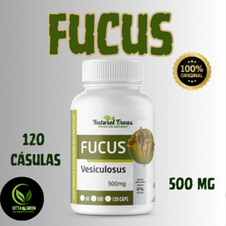 Suplemento Fucus 120 cápsulas 500mg em Oferta na Shopee