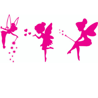 Adesivo Kit 6  Lindas  Fadinhas para Decoração em Geral 10cm cada em Oferta na Shopee