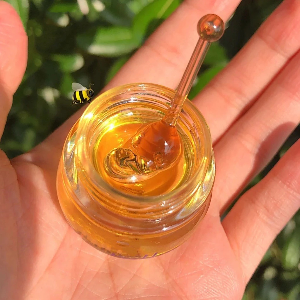 Hidratante Labial Honey com Aplicador / Bálsamo Labial Hidratante / Hidra p Noite Lábios