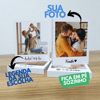 Kit 13 Quadros de Mesa - Foto - Personalizado - Porta Retraro em Oferta na Shopee