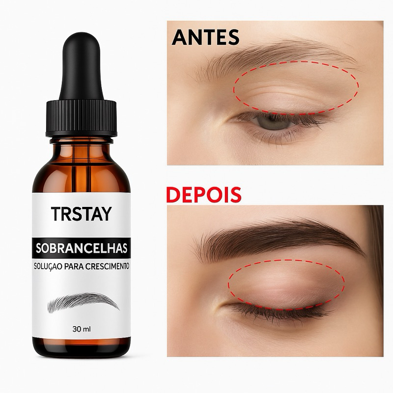 Óleo Essencial De Crescimento De Cílios Sobrancelhas Rícino Natural Óleos Essenciais De Anti Alopecia Soro TRSTAY