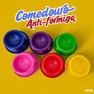 Comedouro/Bebedouro 200 ML anti-formiga para cachorro e gato em Oferta na Shopee