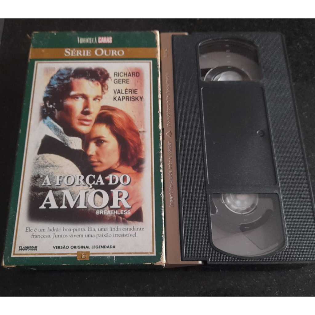 A Força do Amor Vhs Caras Série Ouro