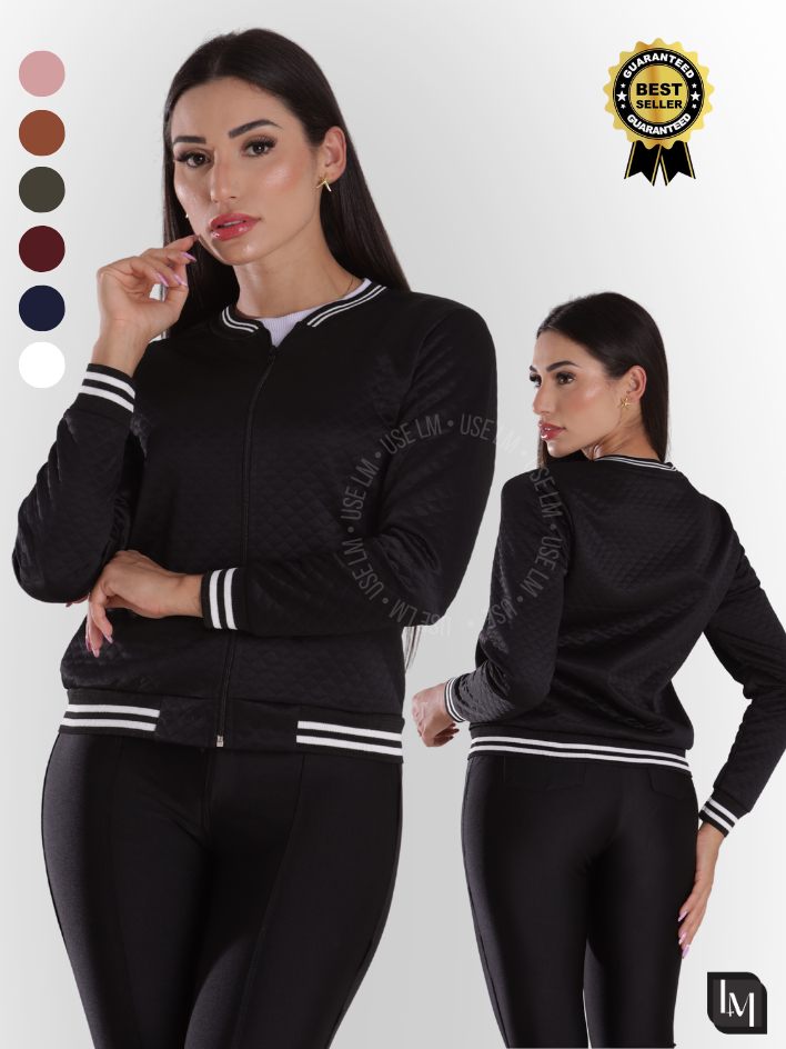 Casaco Jaqueta Bomber Blusa Feminina Inverno Metalasse