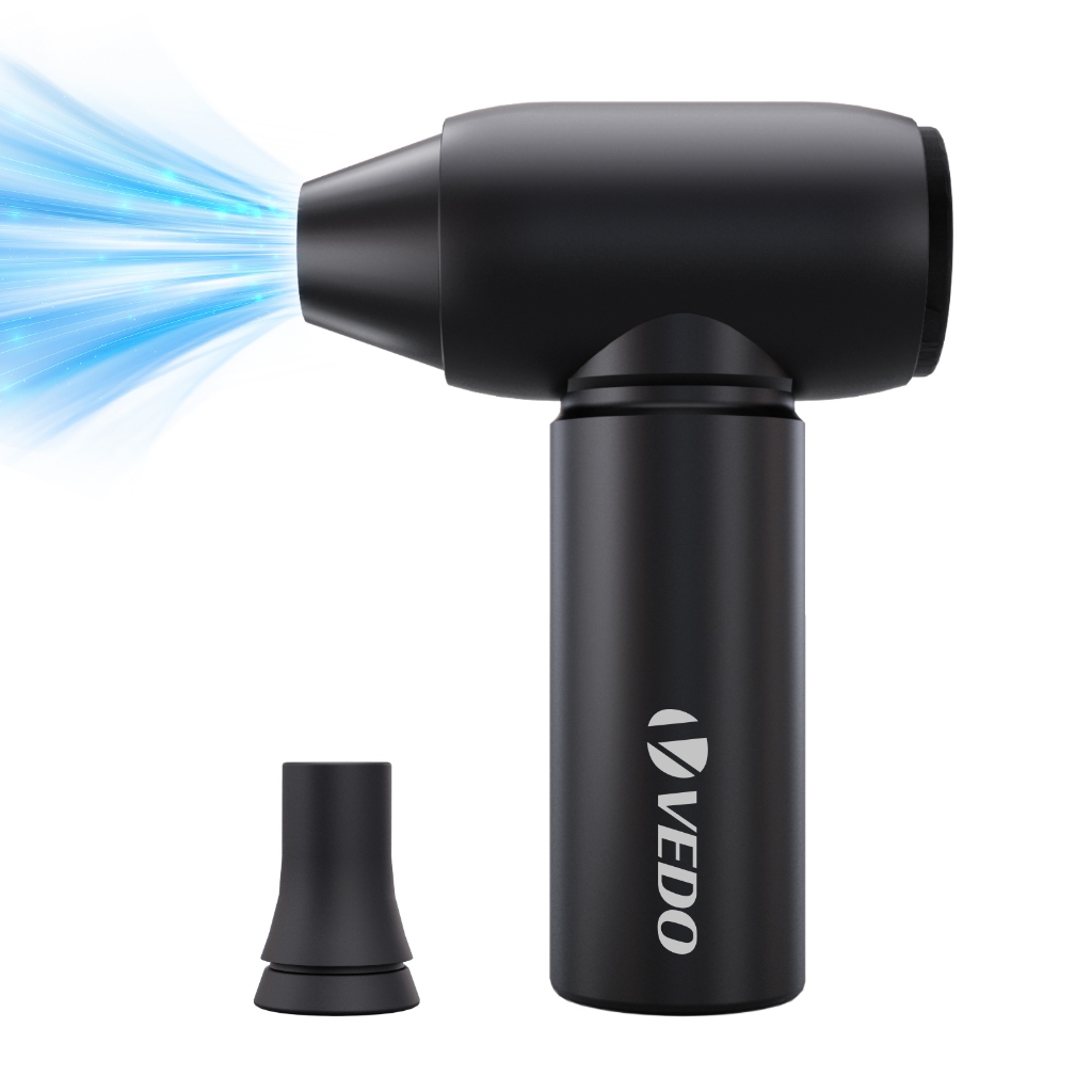 Soprador Vedo Elétrico Turb Ar Sem Fio 90000 Rpm Versátil