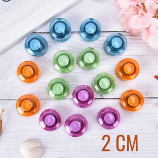 Imãs Coloridos Fotos Recados Geladeira 2CM - IMA001 em Oferta na Shopee