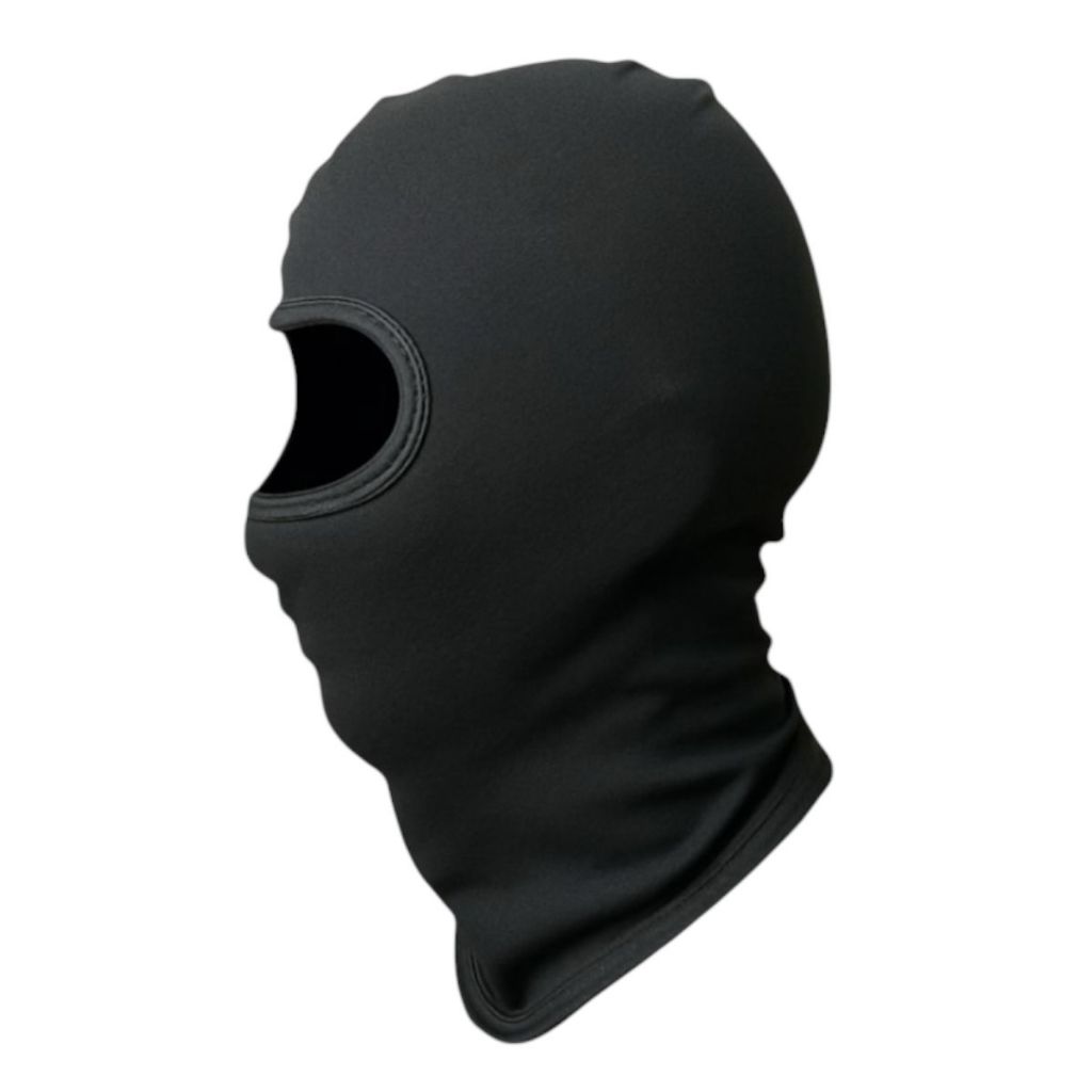Touca Ninja Motoca Bike Tamanho Único Preta Balacrava Capuz Frio Multifuncional — imagem 2 de 2