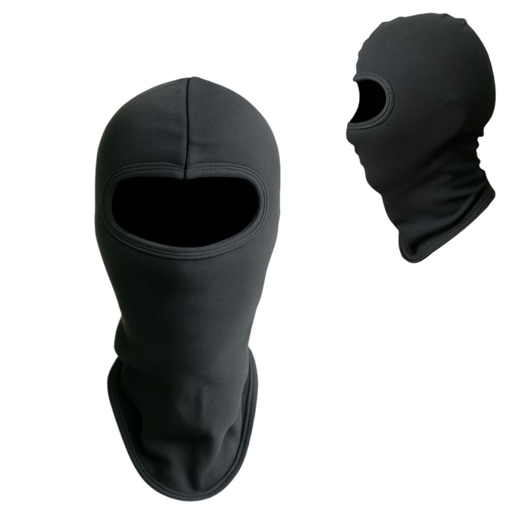 Touca Ninja Capuz Preta Balaclava Moto Bike Frio Paintball Tamanho Unico
