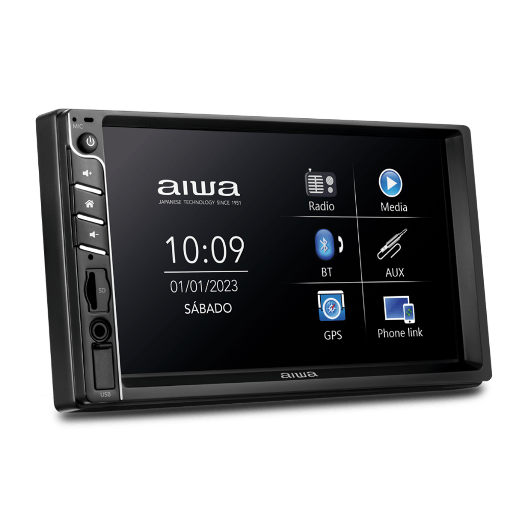 Central Multimídia Car Áudio Aiwa AWS-CA-DD-01 25W Bluetooth