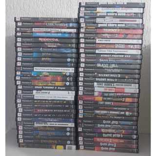 qualquer game de playstation 2 no box com encarte e mídia impressa em Oferta na Shopee