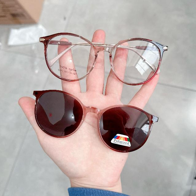 Armação De Óculos Clipon 2 EM 1 Gatinha Bem Moderno 6511 em Oferta na Shopee