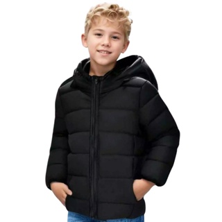 Jaqueta Gominho Infantil Masculina Casaco Preto Básico Bobojaco com Capuz Frio Tendencia em Oferta na Shopee