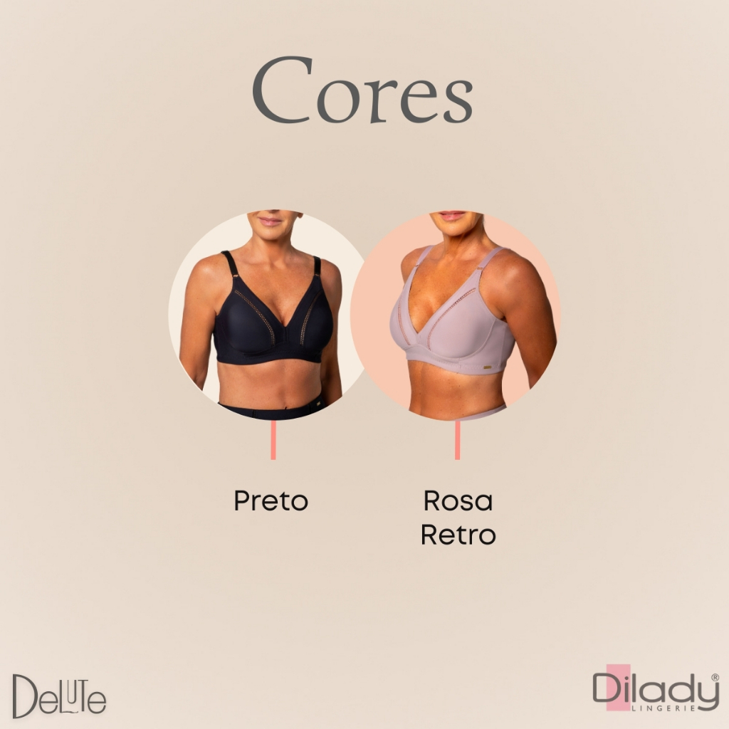 Detalhes do Sutiã Dilady Moldado Feminino sem Bojo Ideal para o Conforto Diário e Modelagem Natural do Corpo
