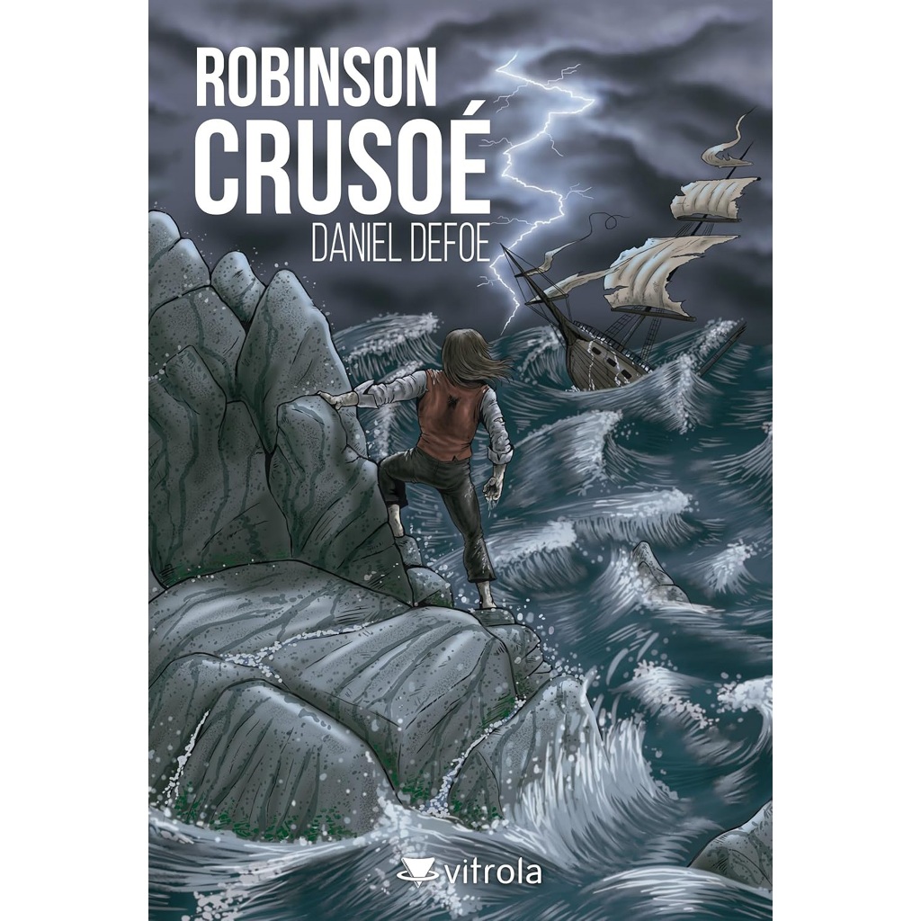 Livro Robinson Crusoé - Daniel Defoe Editora Vitro