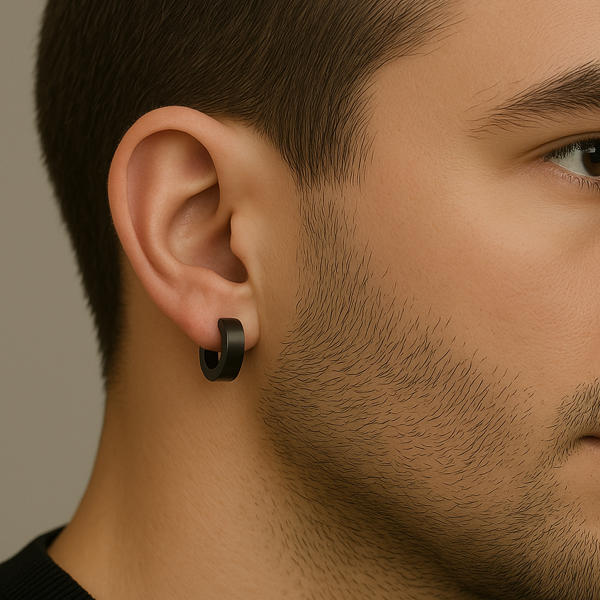 Brinco Pressão Aço Inox Kit 3 Pares Antialérgico Unissex Brinco De Pressão Masculino em Oferta na Shopee