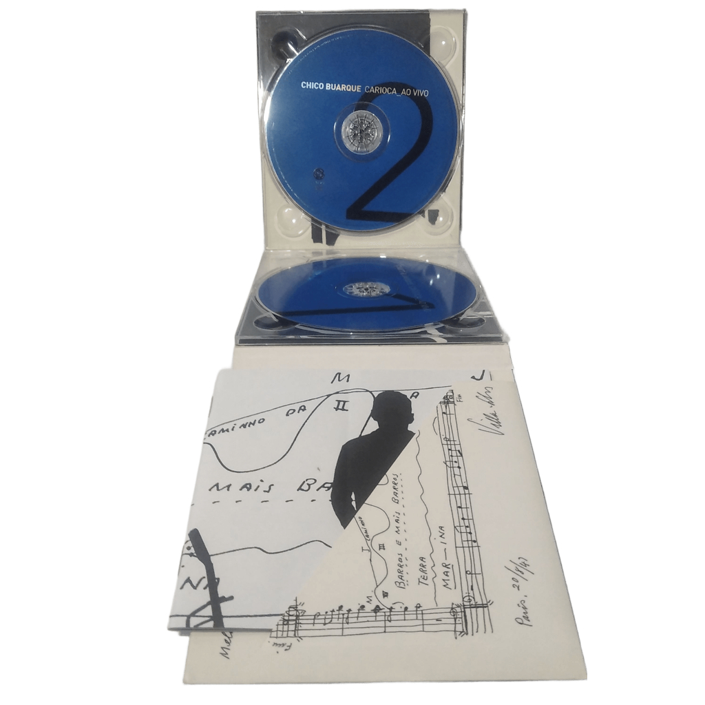 Cd Chico Buarque Carioca Ao Vivo - Duplo - Excelente Estado