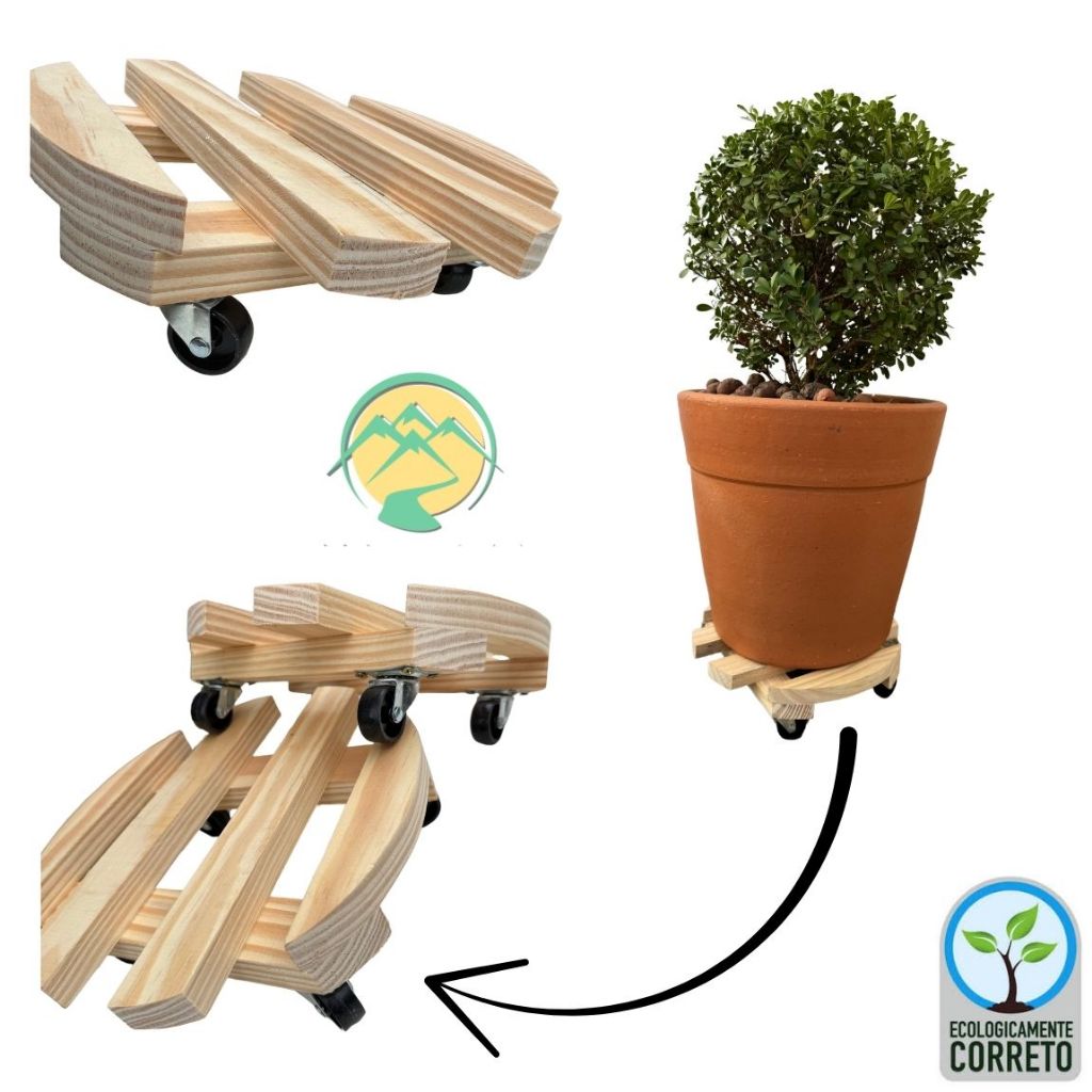 Suporte Vaso Rodinha Redondo: Onde Comprar | BuscaProdutos