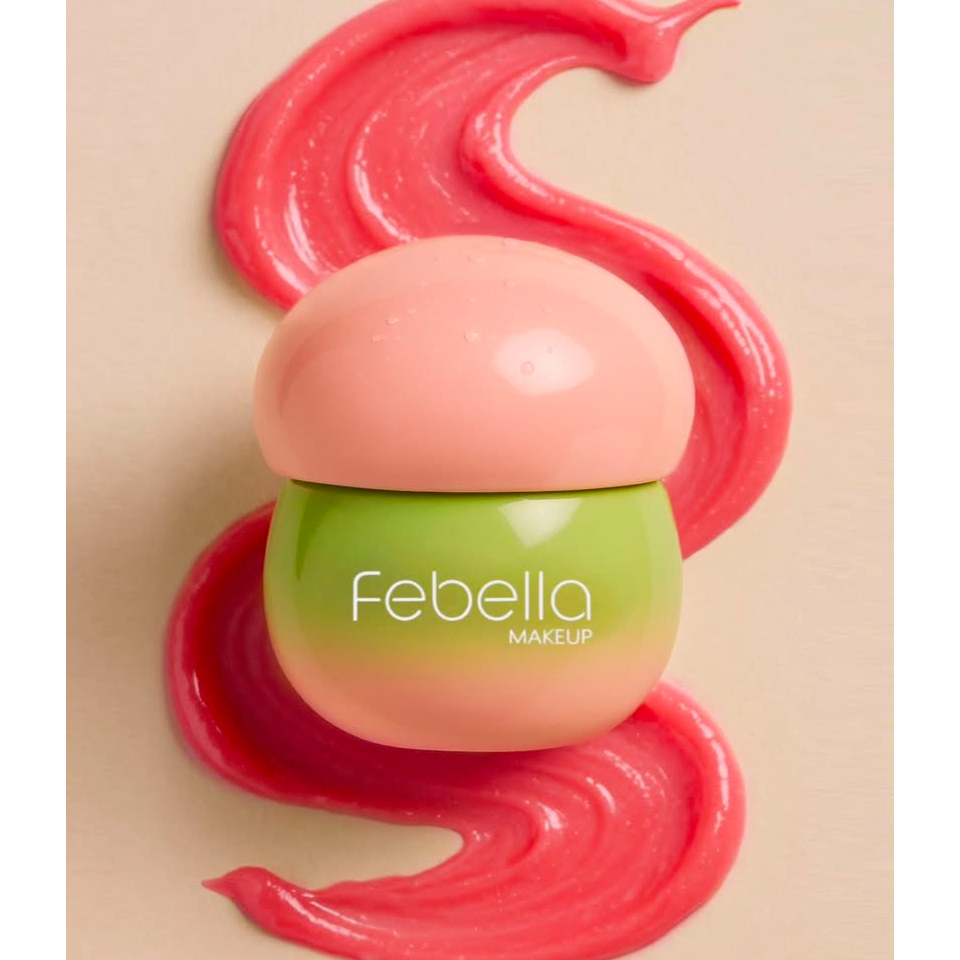 Lip Gloss 3D, Batom Espelhado com Brilho Labial, Maquiagem Febella