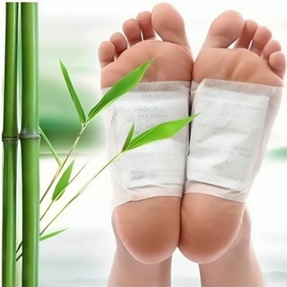 Kit Adesivos Para Pés Anti Inchaço Eliminador de Impurezas Dos Pés
