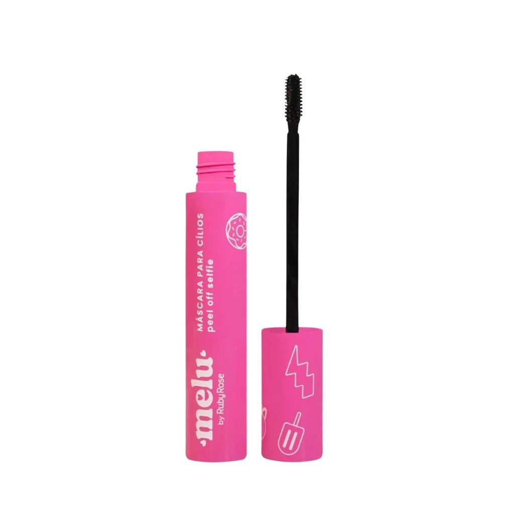 Mascara Para Cílios Rímel Peel Off Selfie Melu Alta Duração Ruby Rose