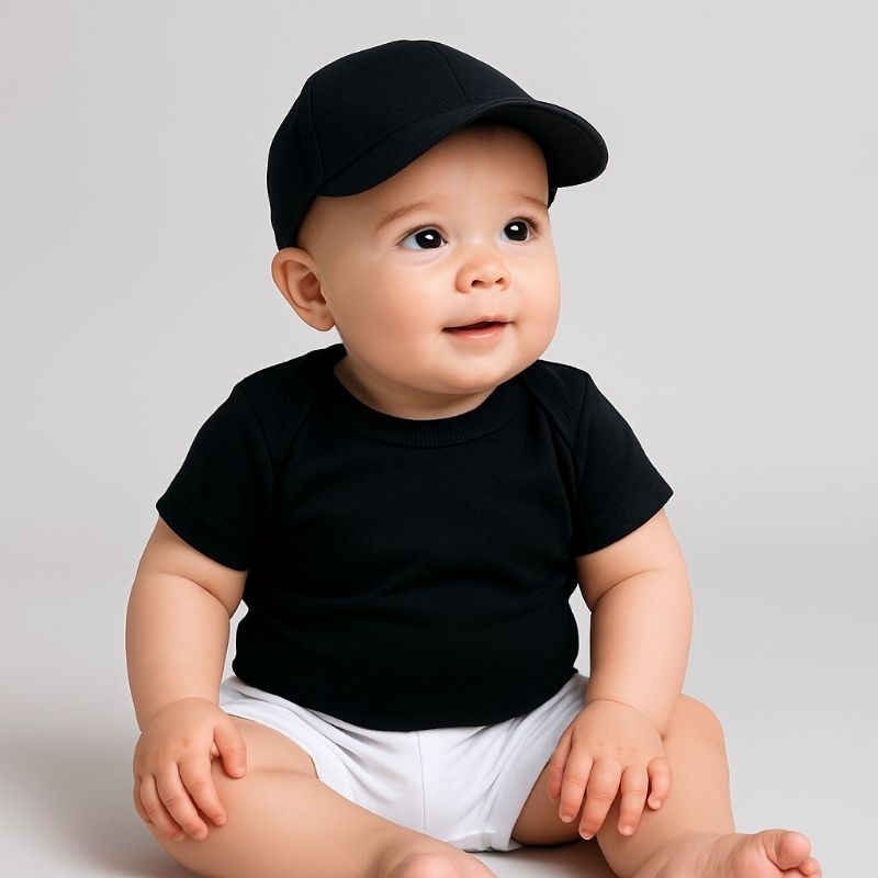 Conjunto Infantil Body, Short e Bonezinho – Suave e Estiloso, 100% Algodão em Oferta na Shopee