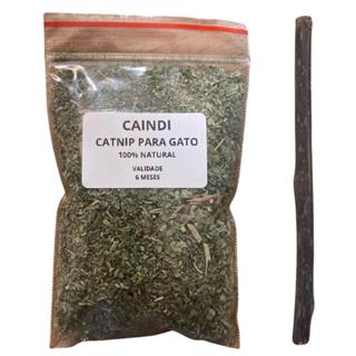 Catnip Caindi Premium 2g/6g/10g Para Gato - Orgânico e Natural - Matatabi Disponível em Oferta na Shopee