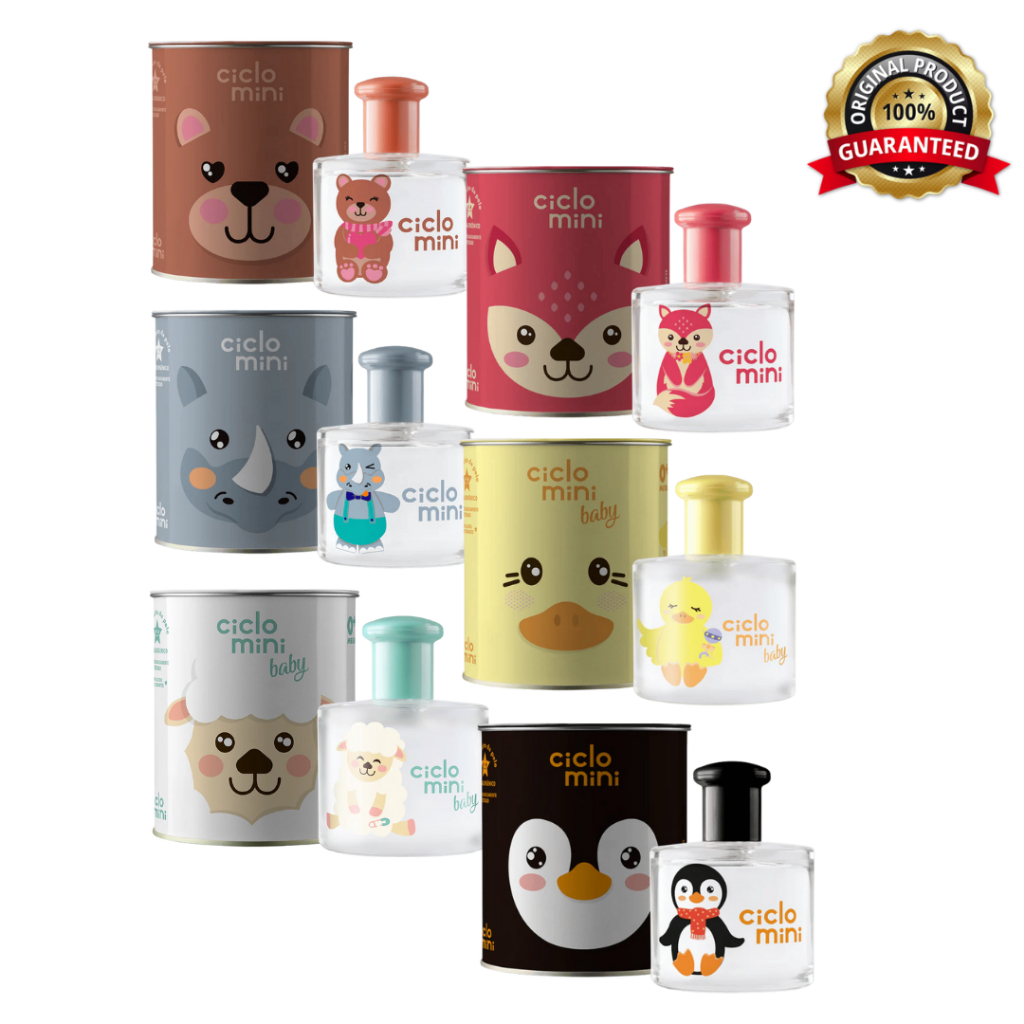 Ciclo Mini Escolha Sua Fragrância - 100ml (Ursolita, Raposete, Rino, Queque Ou Beé)