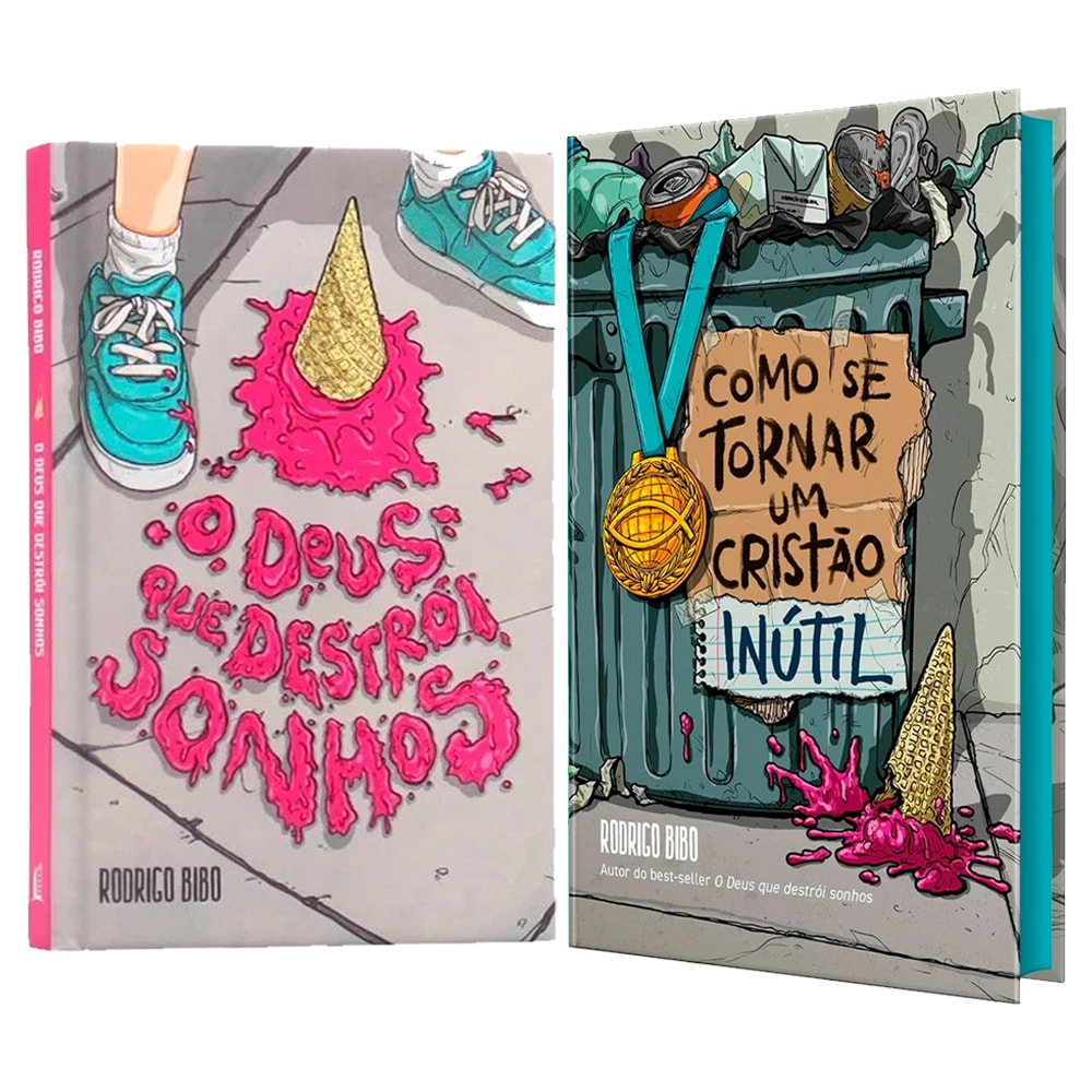 Livro Como Se Tornar Um Cristão Inútil + O Deus Que Destrói Sonhos | Rodrigo Bibo em Oferta na Shopee
