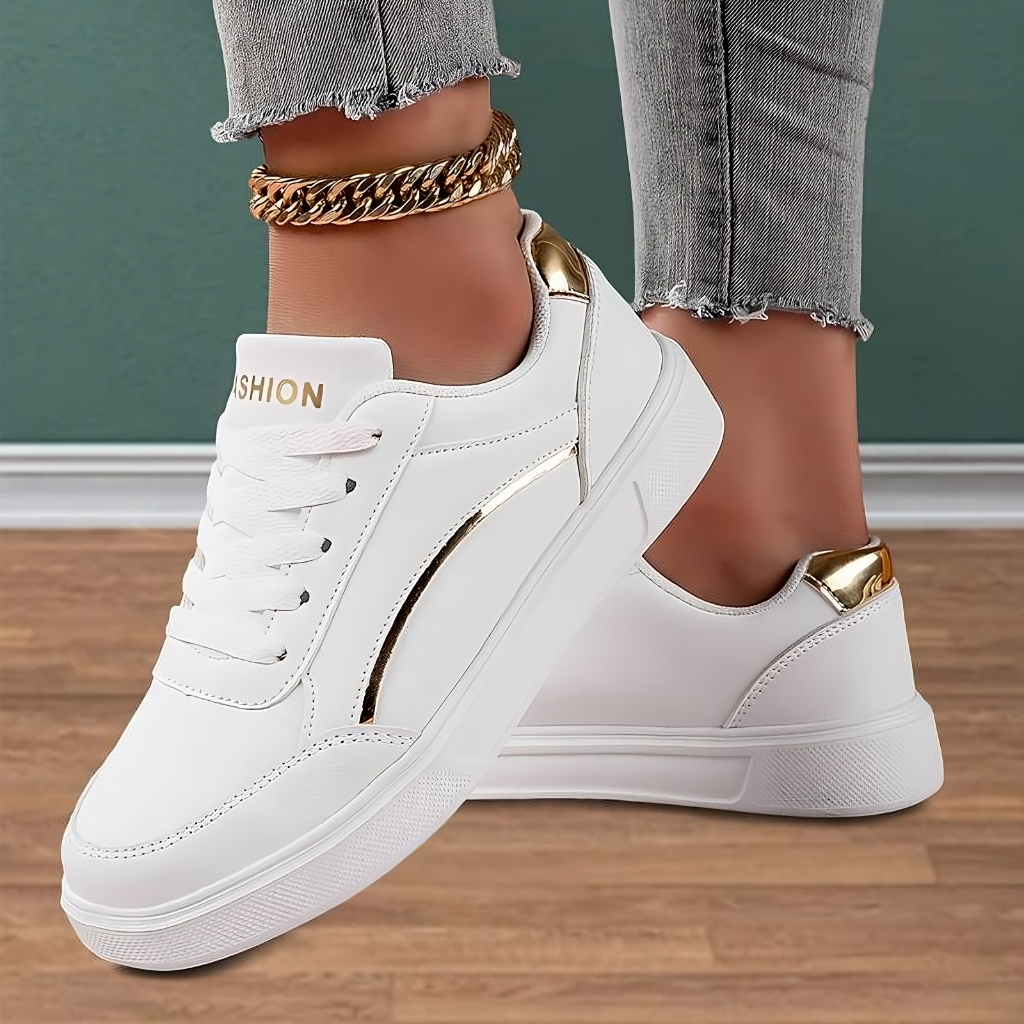 Tenis Feminino Casual Branco Retrô Clássico Original Force Leve e Macio em Oferta na Shopee