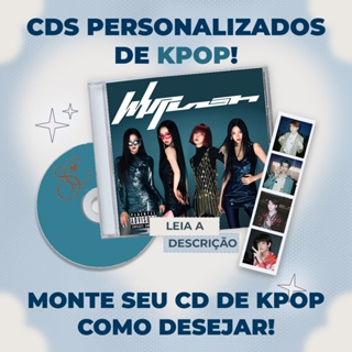 CD de KPOP Personalizado [Monte como Desejar!] em Oferta na Shopee