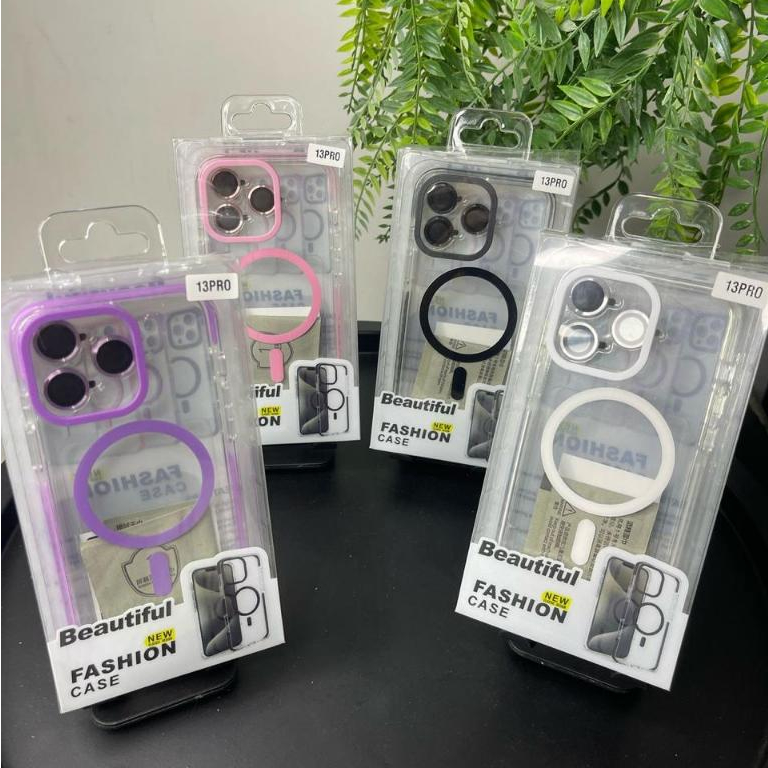 Kit Capa Capinha Magnética + Pelicula Camera Grossa Alta Qualidade Acompanha kit Limpeza