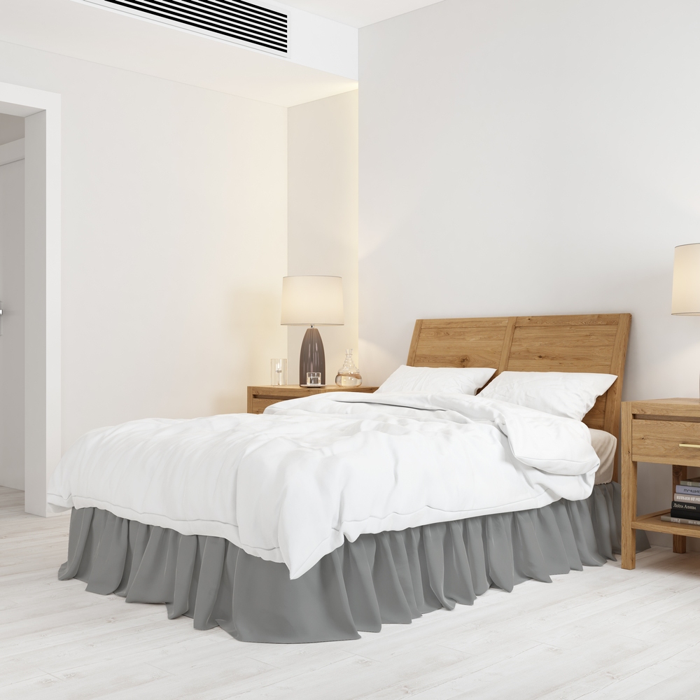 Saia Box Para Cama Casal Padrão Queen King Com Elásticos Cama Bau em Oferta na Shopee