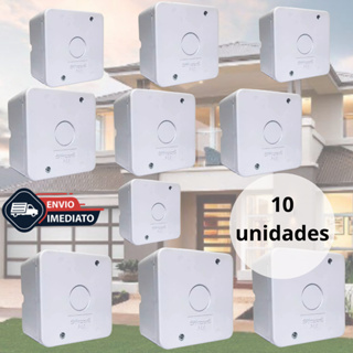 Caixa Plastica Organizadora p/ Camera Cftv C/ Parafuso e Vedação Stilus em Oferta na Shopee