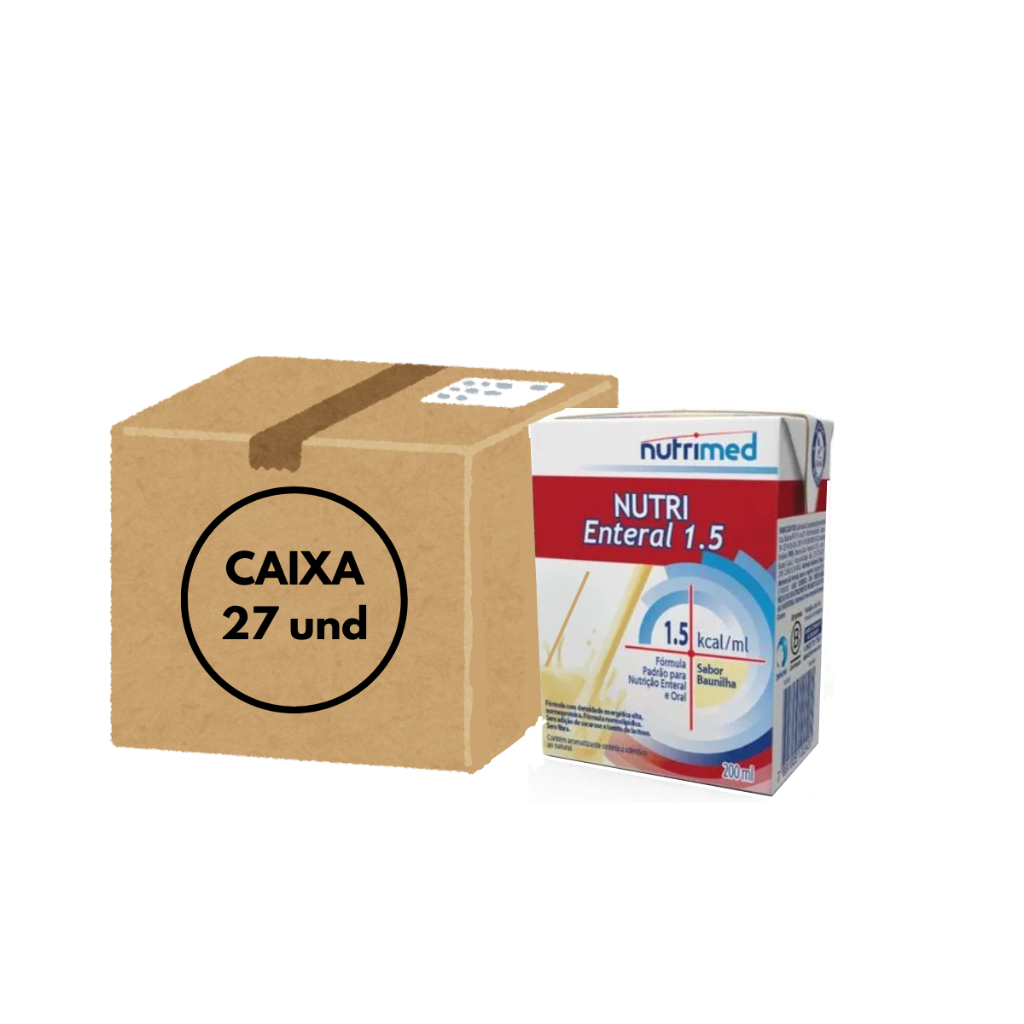 Nutri Enteral 1.5 200ml Kit com 27 Nutrimed